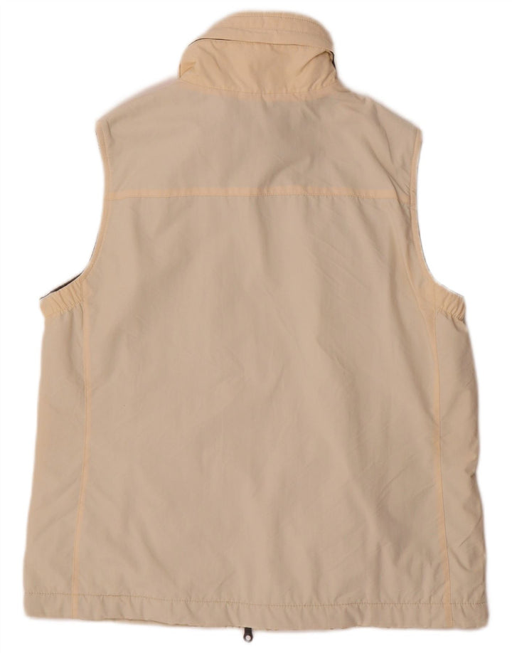 Gilet reversibil pentru femei Think Pink IT 40 Small Bej Poliamidă