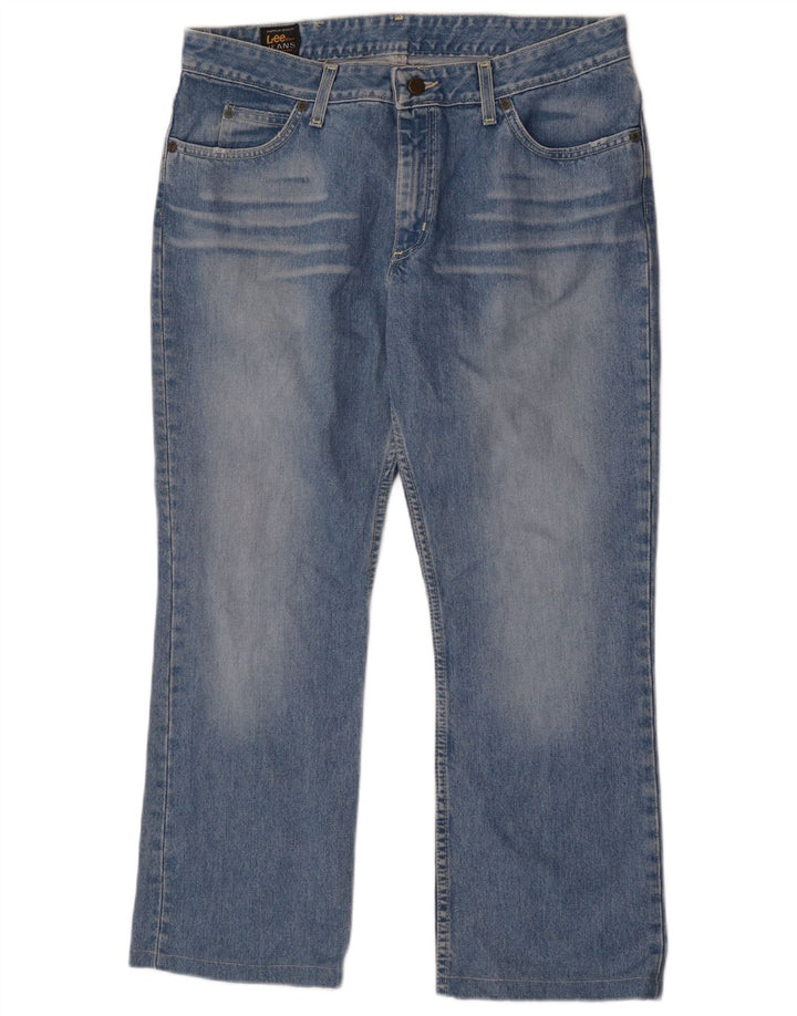 Blugi Lee Cameron Bootcut pentru femei W34 L27 Bumbac albastru