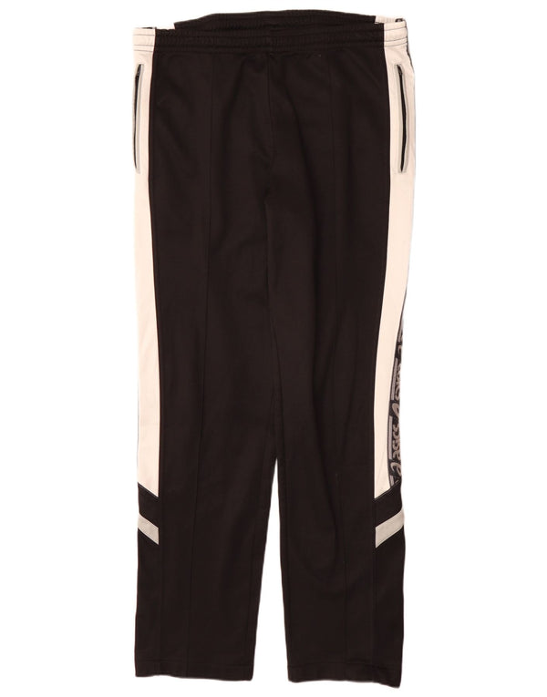Pantaloni de trening grafic Asics pentru bărbați XL, negru, color block