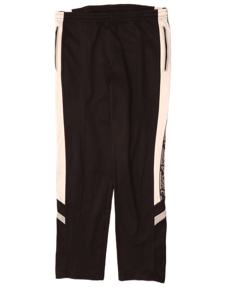 Pantaloni de trening grafic Asics pentru bărbați XL, negru, color block