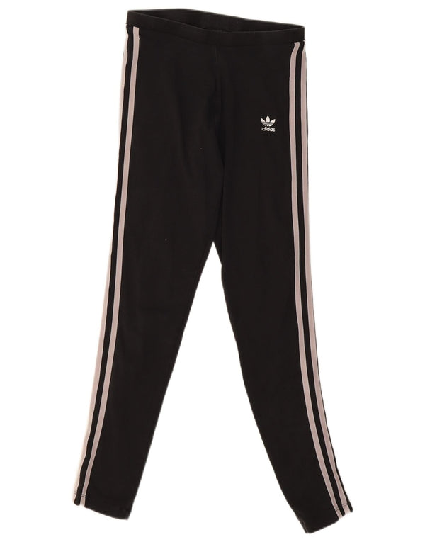 Leggings pentru femei Adidas UK 8 Small Black Bumbac