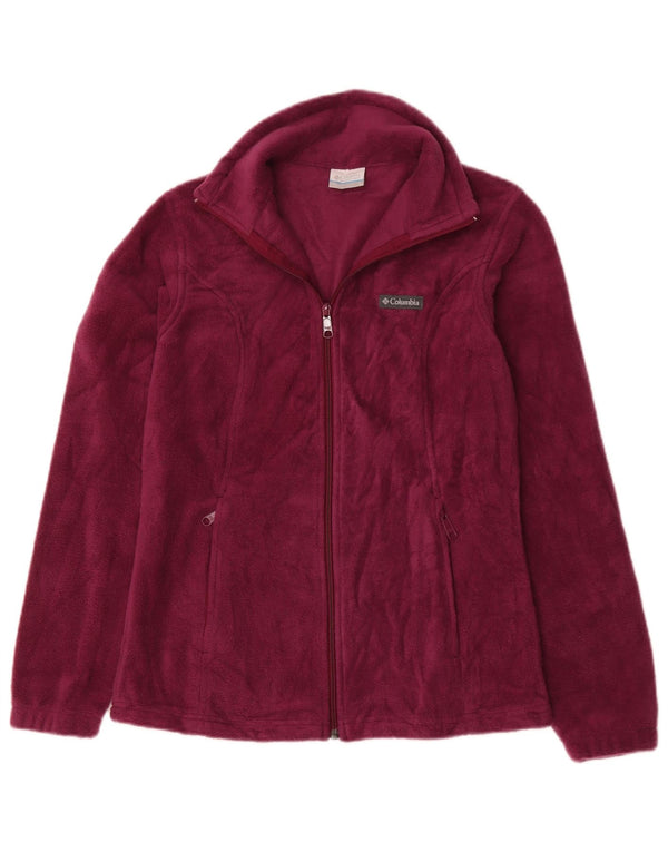 Jachetă fleece Columbia pentru femei UK 10 Small Burgundy Poliester