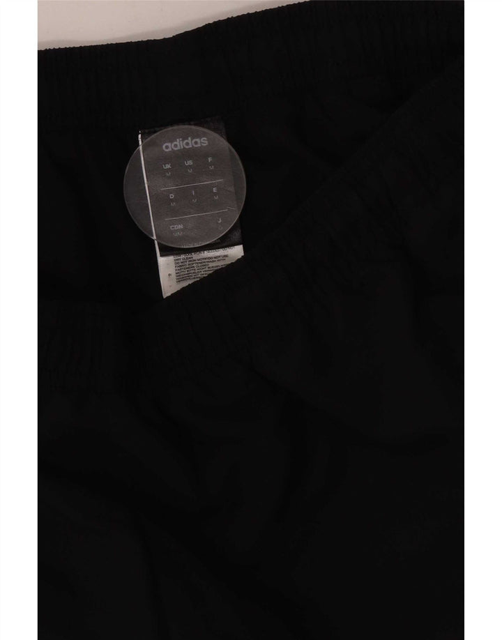 Pantaloni de trening Adidas pentru bărbați Joggeri poliester mediu negru
