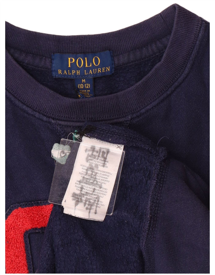 Polo Ralph Lauren Băieți Pulover Pulover 10-11 Ani Mediu Bleumarin