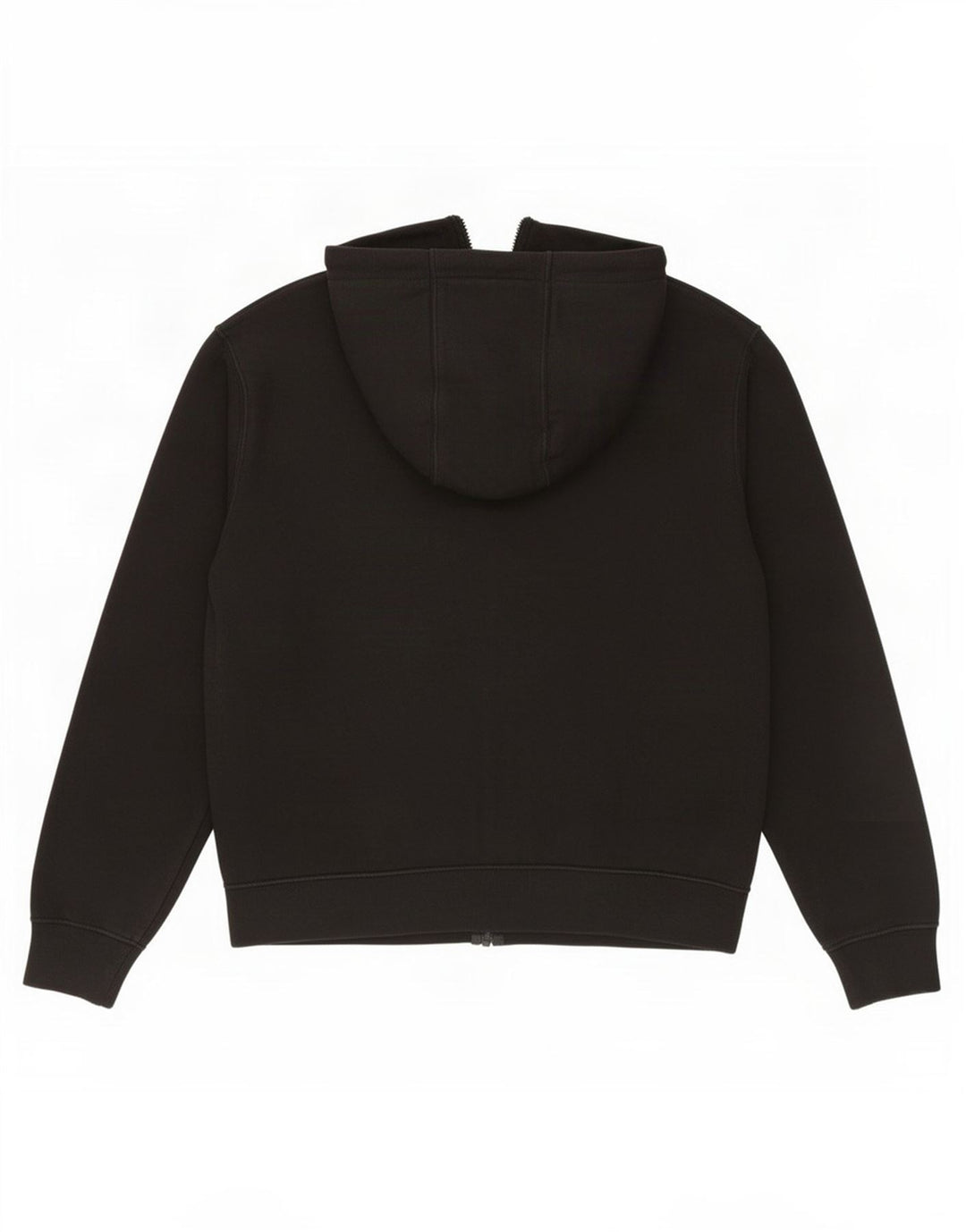 Pulover Nike pentru bărbați, cu fermoar, bumbac mediu negru