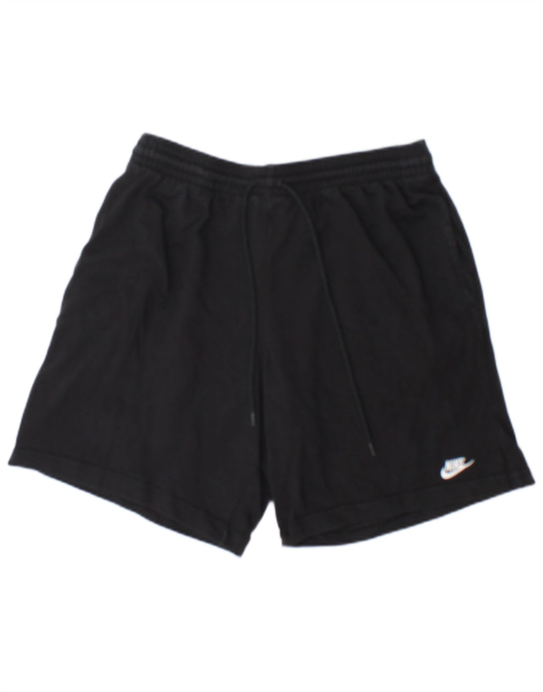 Pantaloni scurți sport Nike pentru bărbați, bumbac mediu negru