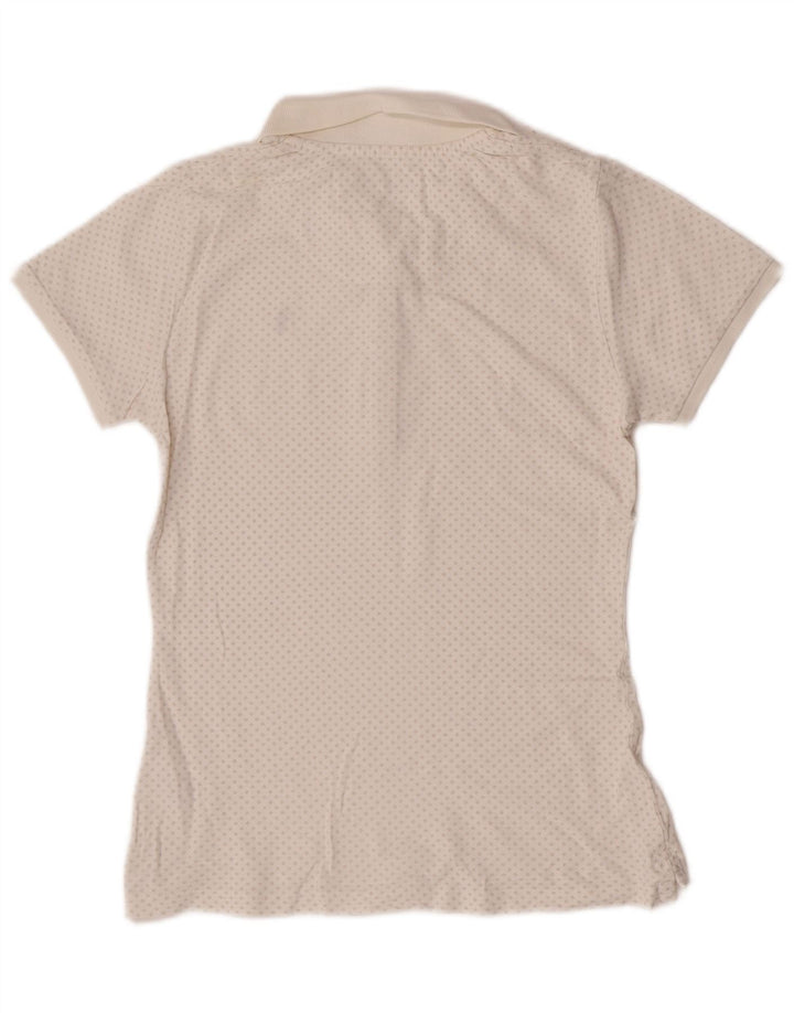 Tricou polo pentru femei Refrigue UK 10 Bumbac alb Argyle/Diamond