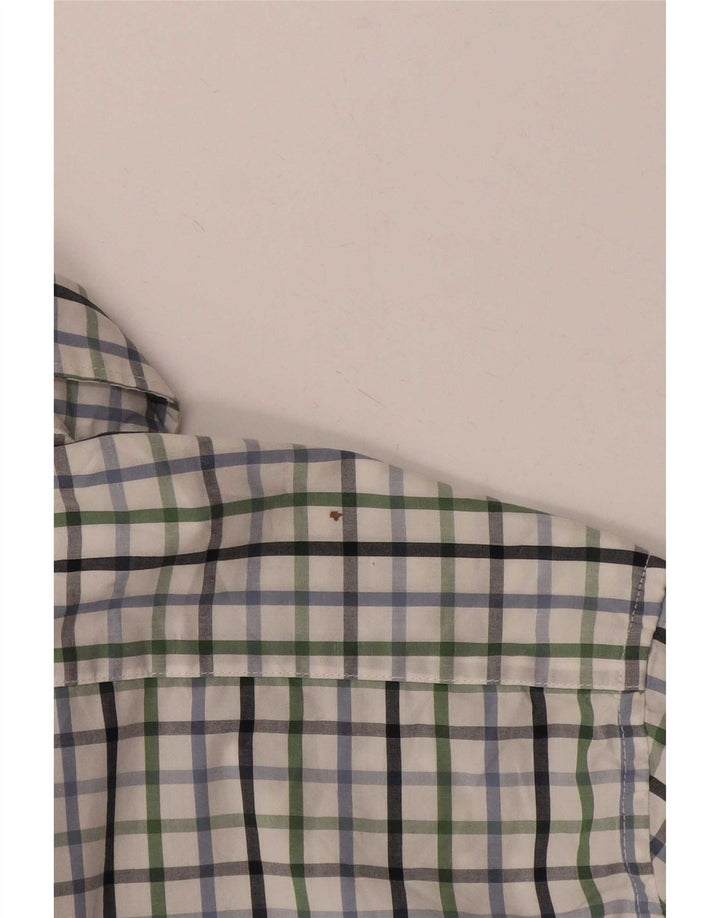 Cămașă Barbour Tailored Fit Bumbac alb mediu