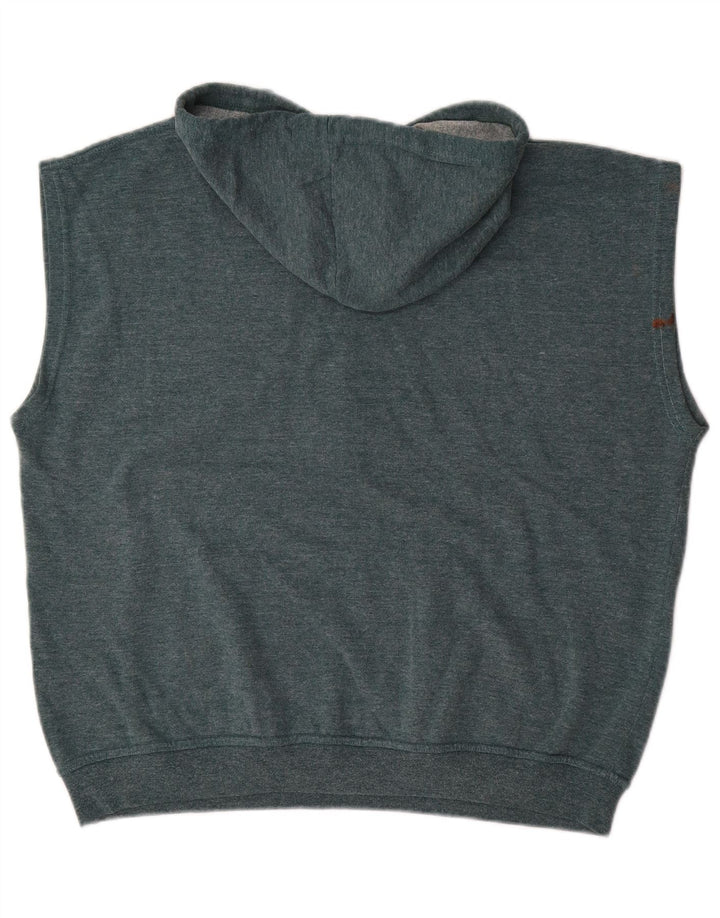 DIADORA Pulover fără mâneci pentru bărbați din bumbac mare albastru