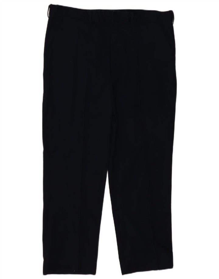 Pantaloni de costum drept bărbați Dickies L40 L28 bleumarin poliester Classic