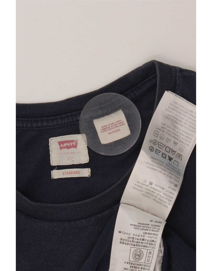 Tricou pentru bărbați Levi's Top XL Bumbac bleumarin