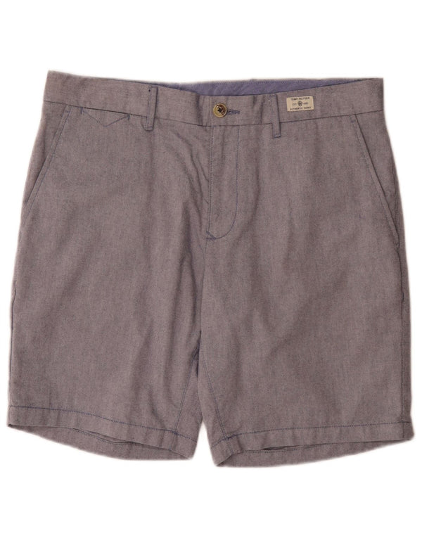 Pantaloni scurți chino obișnuiți pentru bărbați Tommy Hilfiger W34, bumbac albastru mare