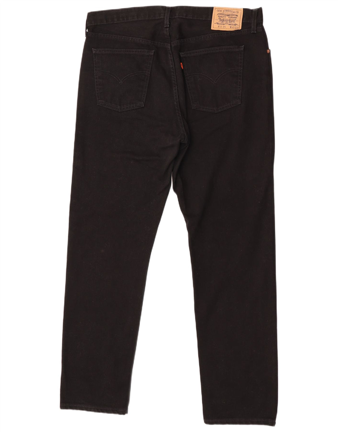 Blugi drepti pentru bărbați Levi's 615 W40 L32 bumbac negru