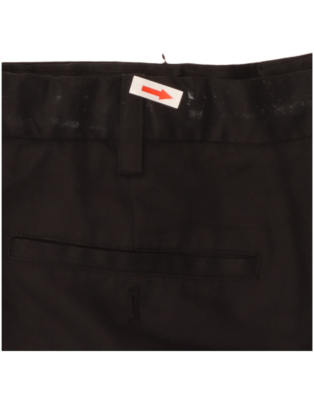 Pantaloni scurți chino pentru bărbați Izod W38 XL poliester negru