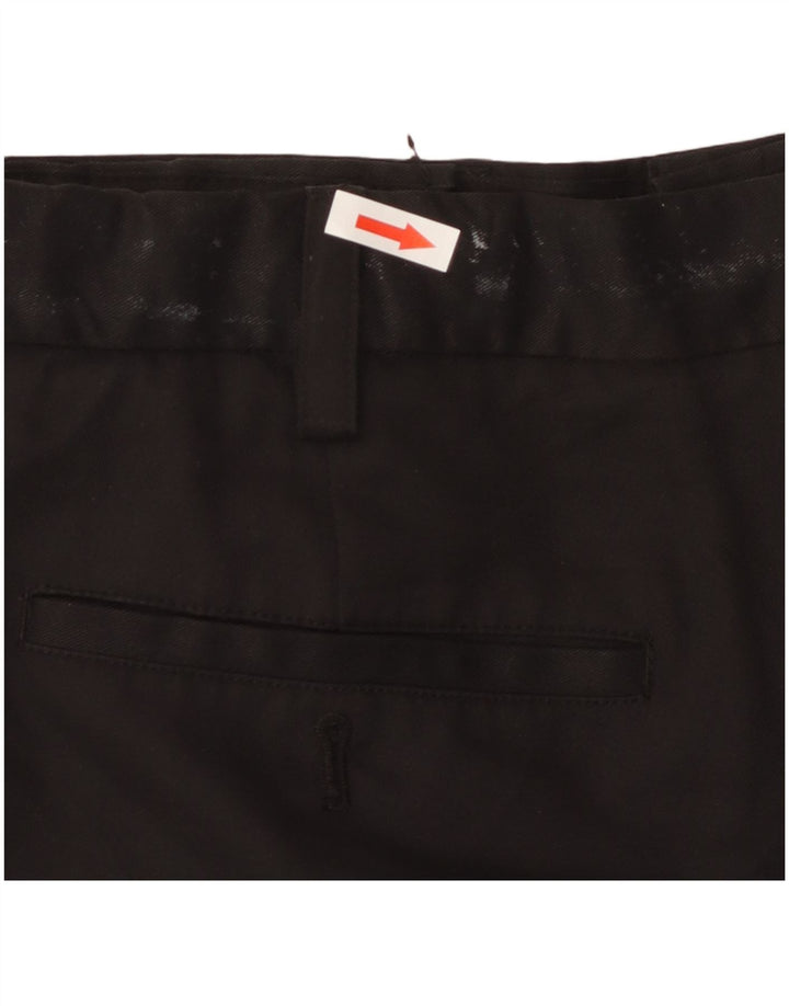 Pantaloni scurți chino pentru bărbați Izod W38 XL poliester negru