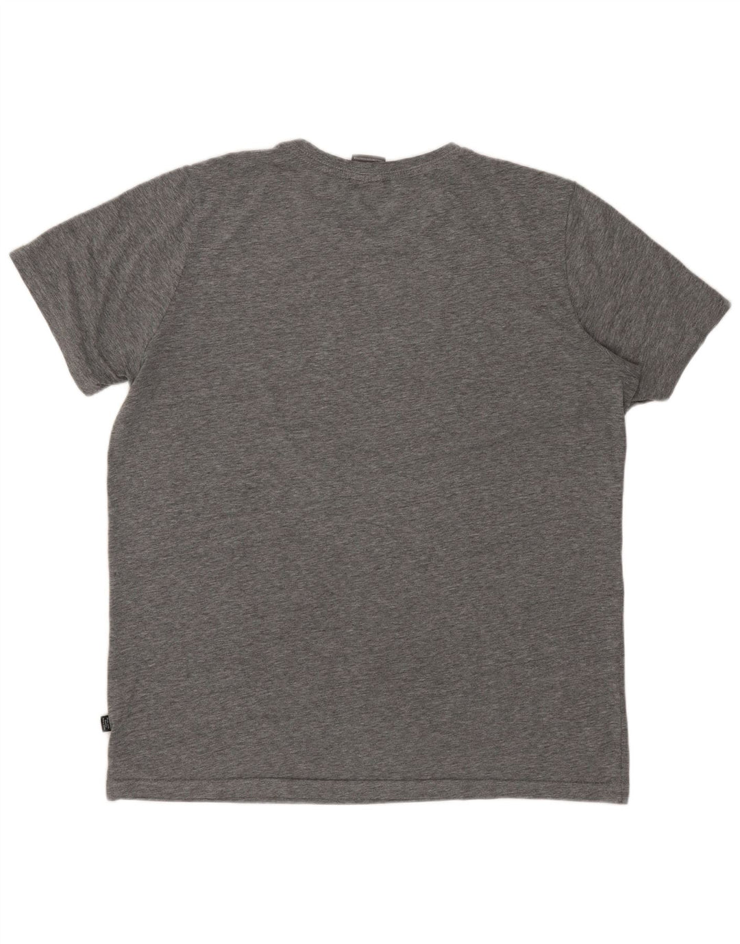 Tricou grafic PUMA pentru bărbați Top din bumbac cu pete gri mediu