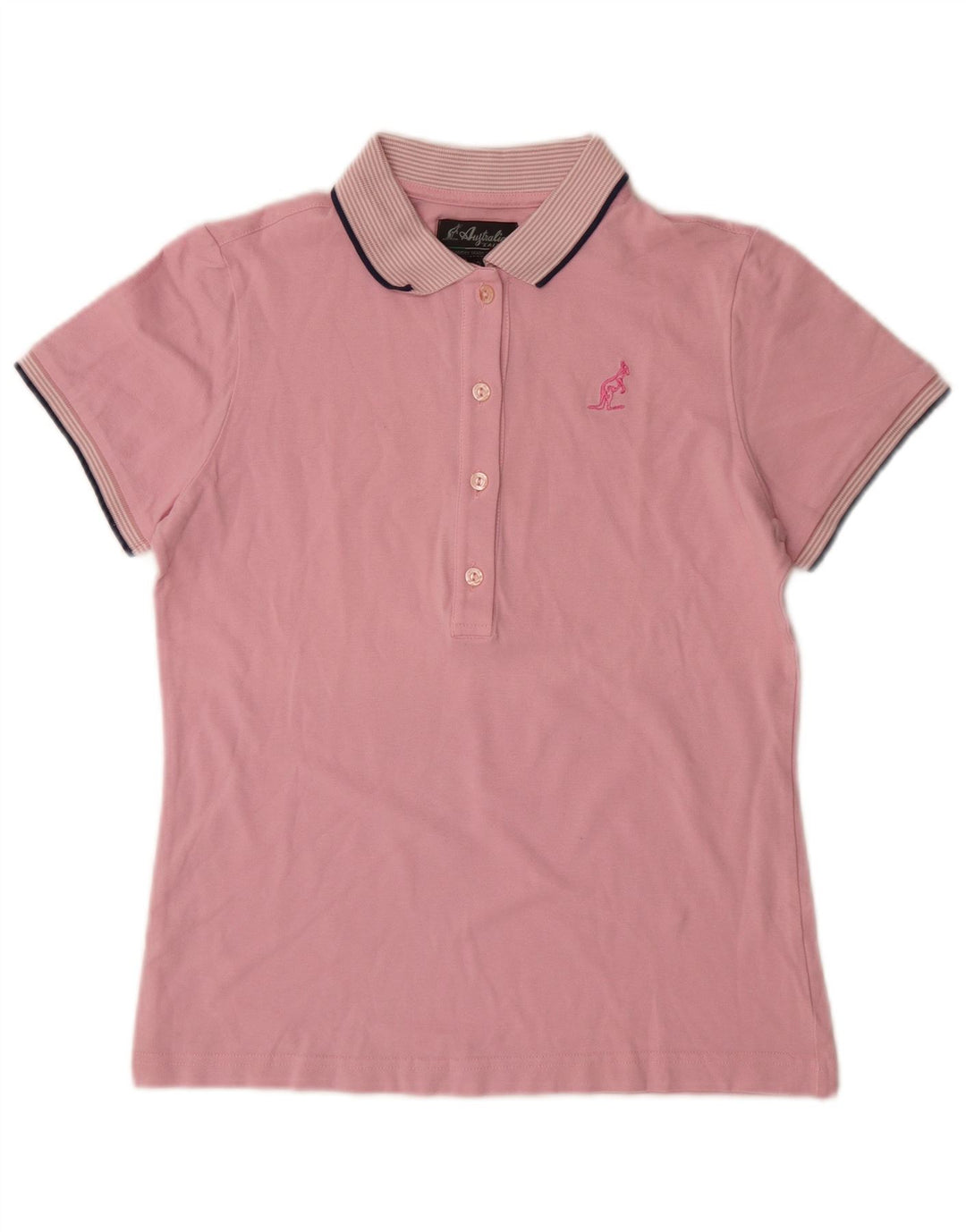 AUSTRALIAN L'ALPINA Tricou Polo Femei IT 42 Roz Mediu