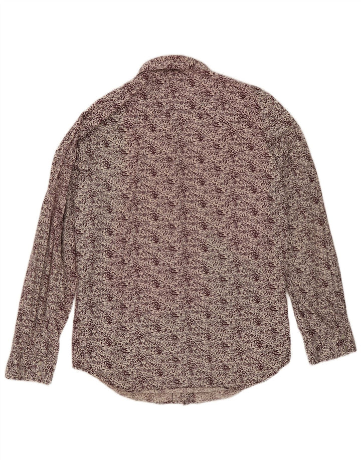Cămașă pentru bărbați Levi's Medium Burgundy Floral Bumbac