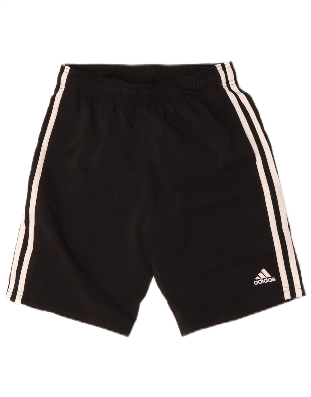 Pantaloni scurți sport pentru băieți Adidas 9-10 ani poliester negru