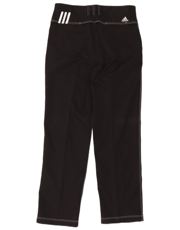 Pantaloni chino drepți Climacool pentru bărbați Adidas W34 L32 Poliester negru