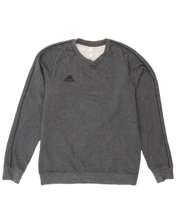 Hanorac pentru bărbați Adidas Jumper Medium Gri Bumbac