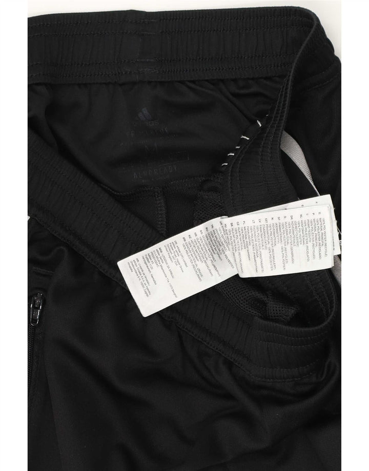 Pantaloni scurți sport Aeroready Adidas pentru bărbați, poliester mediu negru