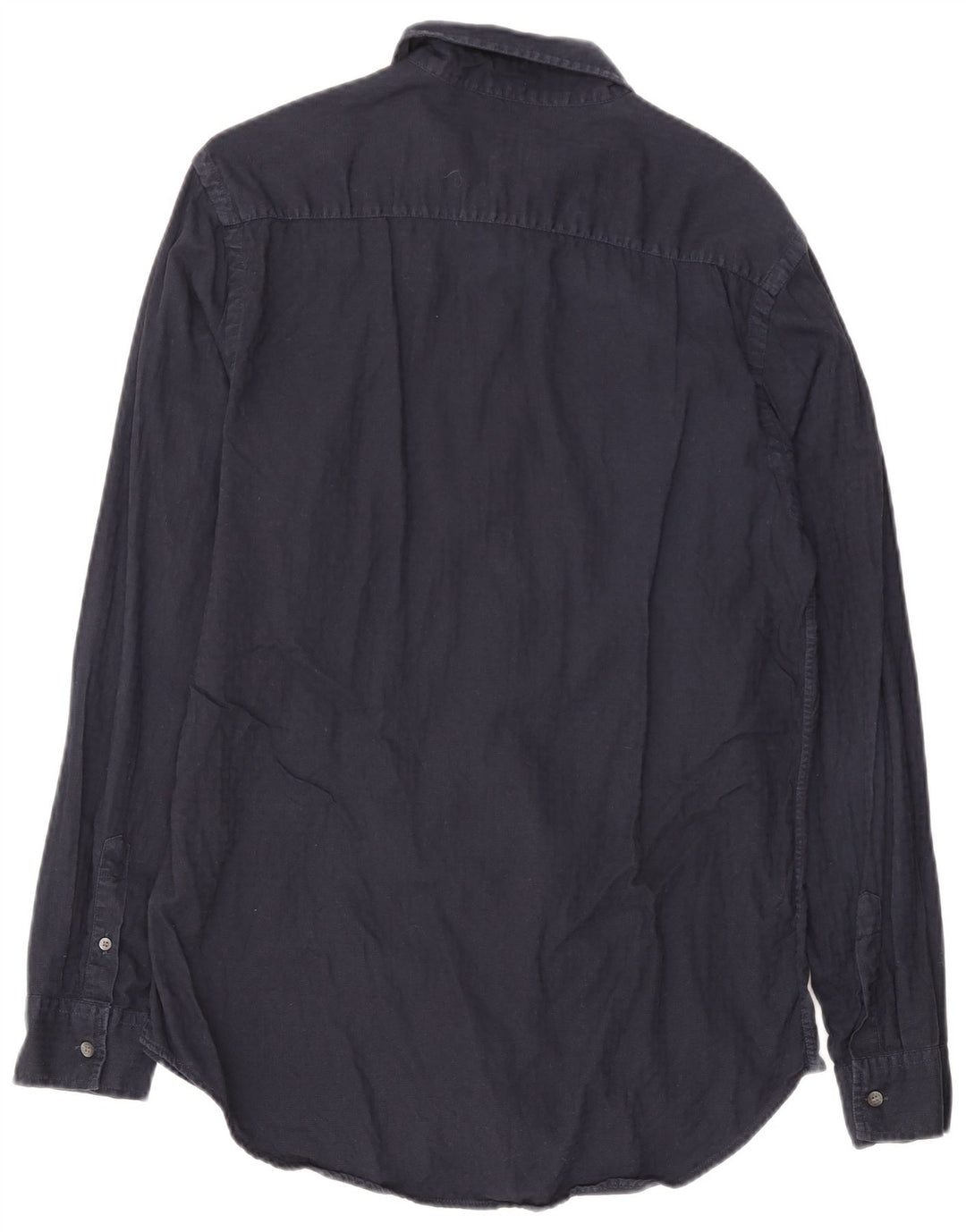 Cămașă pentru bărbați CALVIN KLEIN JEANS Bumbac mare albastru bleumarin