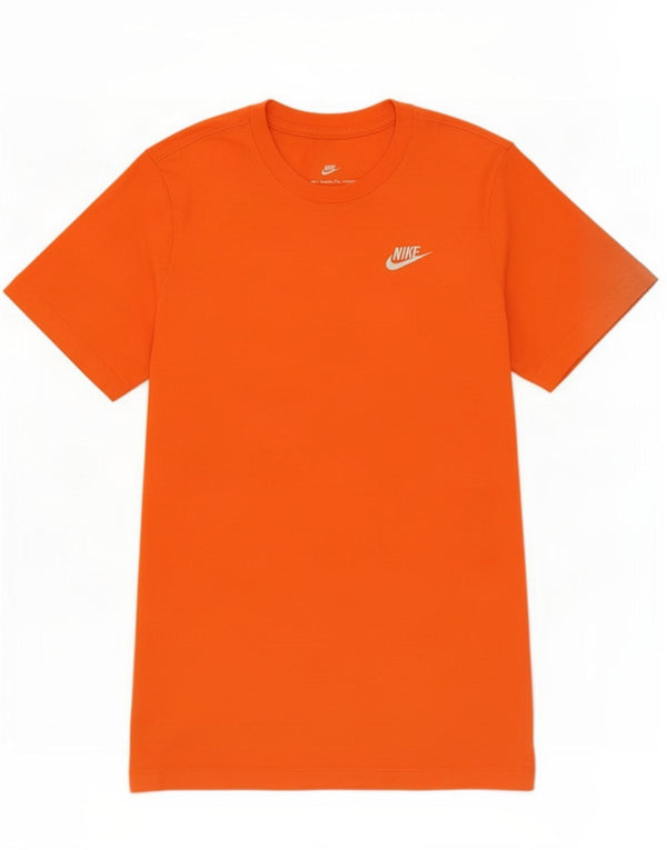 Nike Boys Graphic T-Shirt Top 13-14 Years XL Orange Cotton
