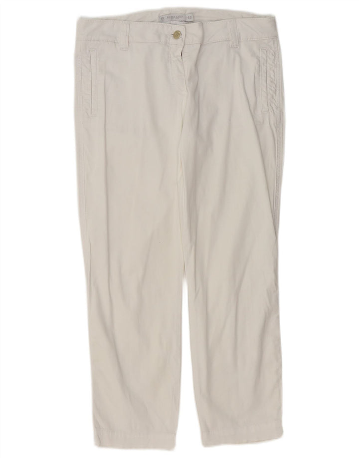 NORTH SAILS Pantaloni tăiați drept pentru femei EU 42 Large W32 L24 White