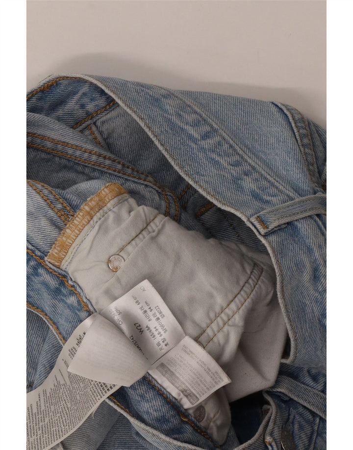 Pantaloni scurți din blugi Levi's W27 Small Blue Bumbac