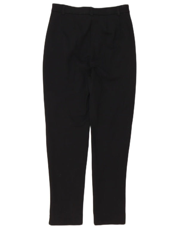 Marks & Spencer Pantaloni de costum The Mia Slim pentru femei UK 8 Small W26 L27 Negru