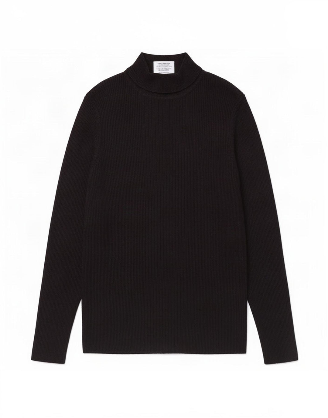 Marks & Spencer Top pentru femei cu mânecă lungă UK 12 Medium Black Viscose