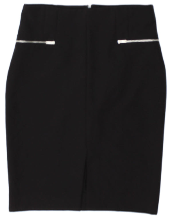 Fusta creion pentru femei Zara Medium W28 Negru