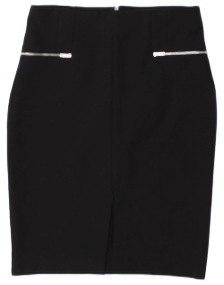 Fusta creion pentru femei Zara Medium W28 Negru
