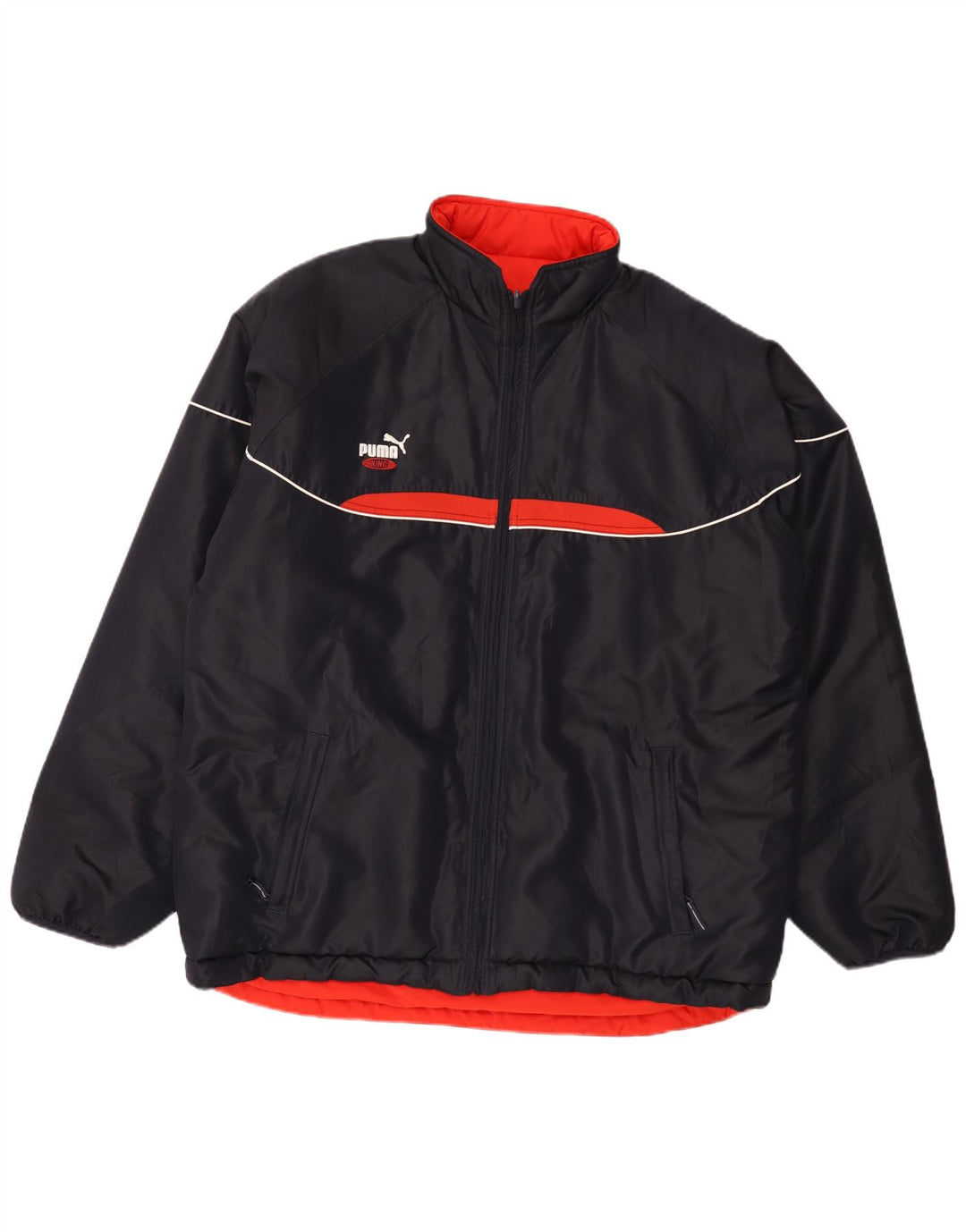 Jachetă căptușită reversibilă Puma pentru bărbați UK 44 2XL Bleumarin Colorblock