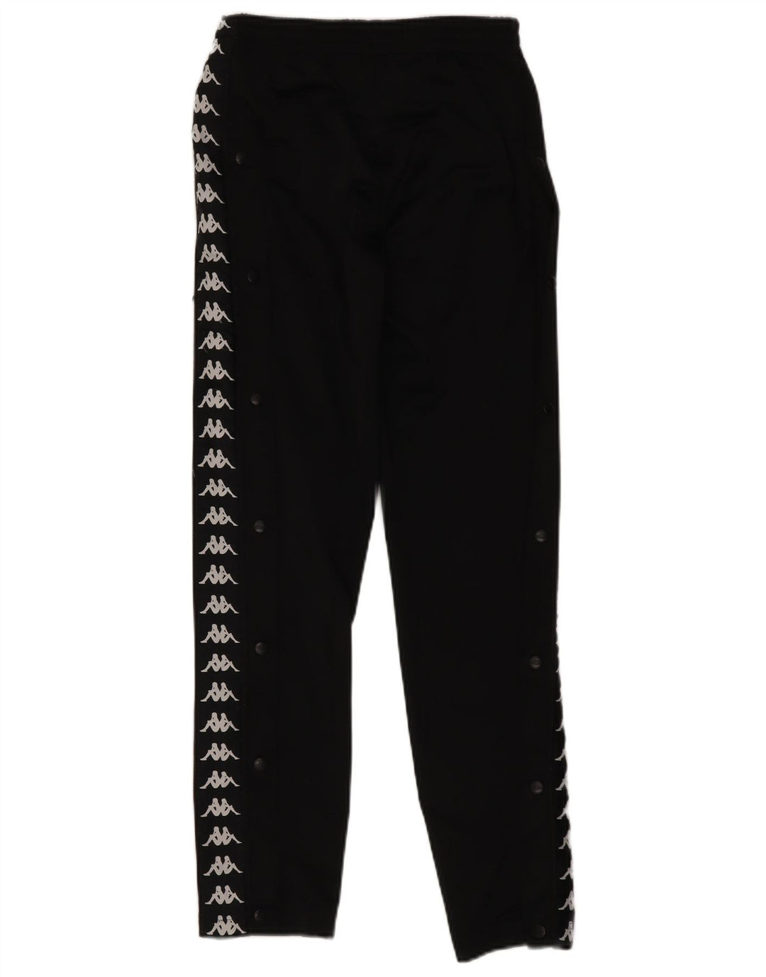 Pantaloni de trening grafic Kappa pentru bărbați, mici, negri