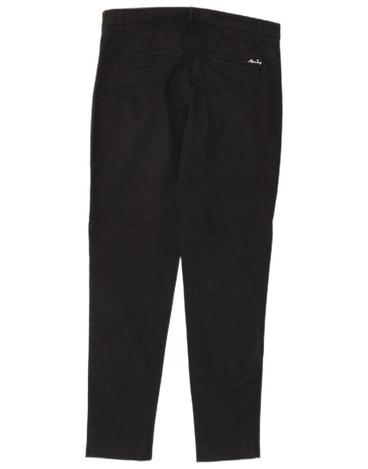 Pantaloni chino skinny pentru femei MISS SIXTY L26 L28 bumbac negru