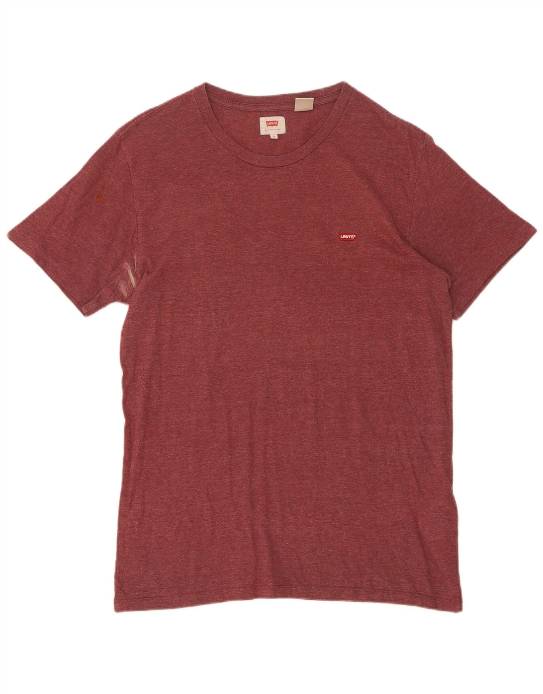 Tricou pentru bărbați Levi's Top Medium Maroon Cotton