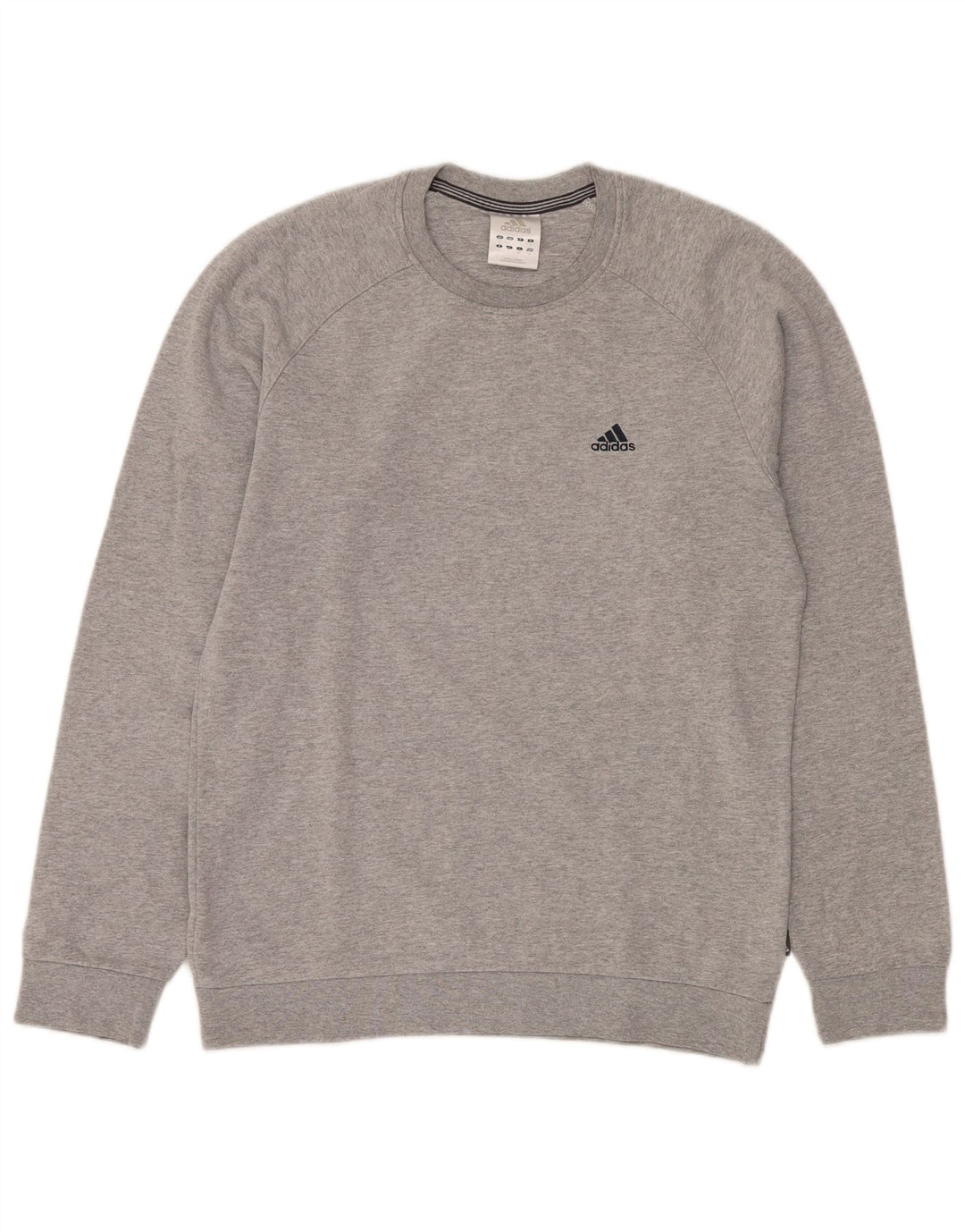 Hanorac pentru bărbați ADIDAS Jumper mic, gri, bumbac