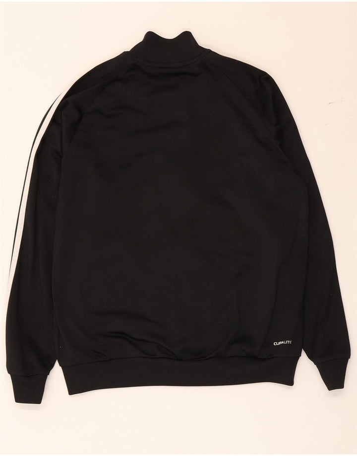Adidas Boys Clima 365 Trening Top Jacket 11-12 ani poliester negru