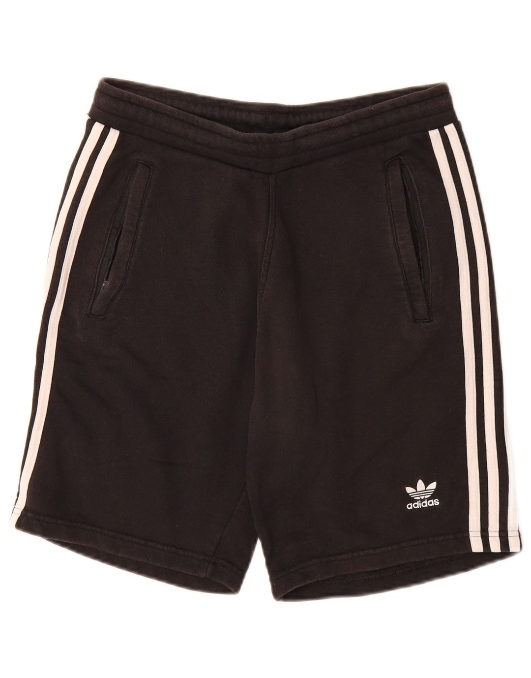 Pantaloni scurți sport pentru bărbați Adidas, bumbac mediu negru