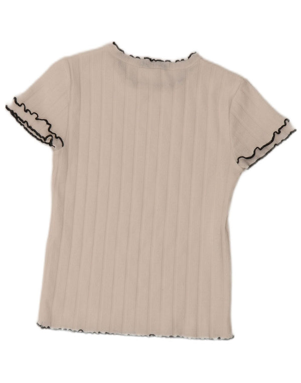 Tricou pentru femei Zara UK 12 Medium White