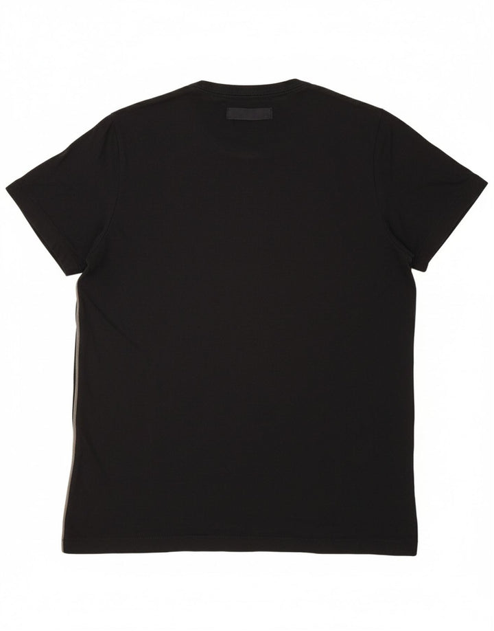 FRENCH CONNECTION Mens T-Shirt Top Large Black Cotton