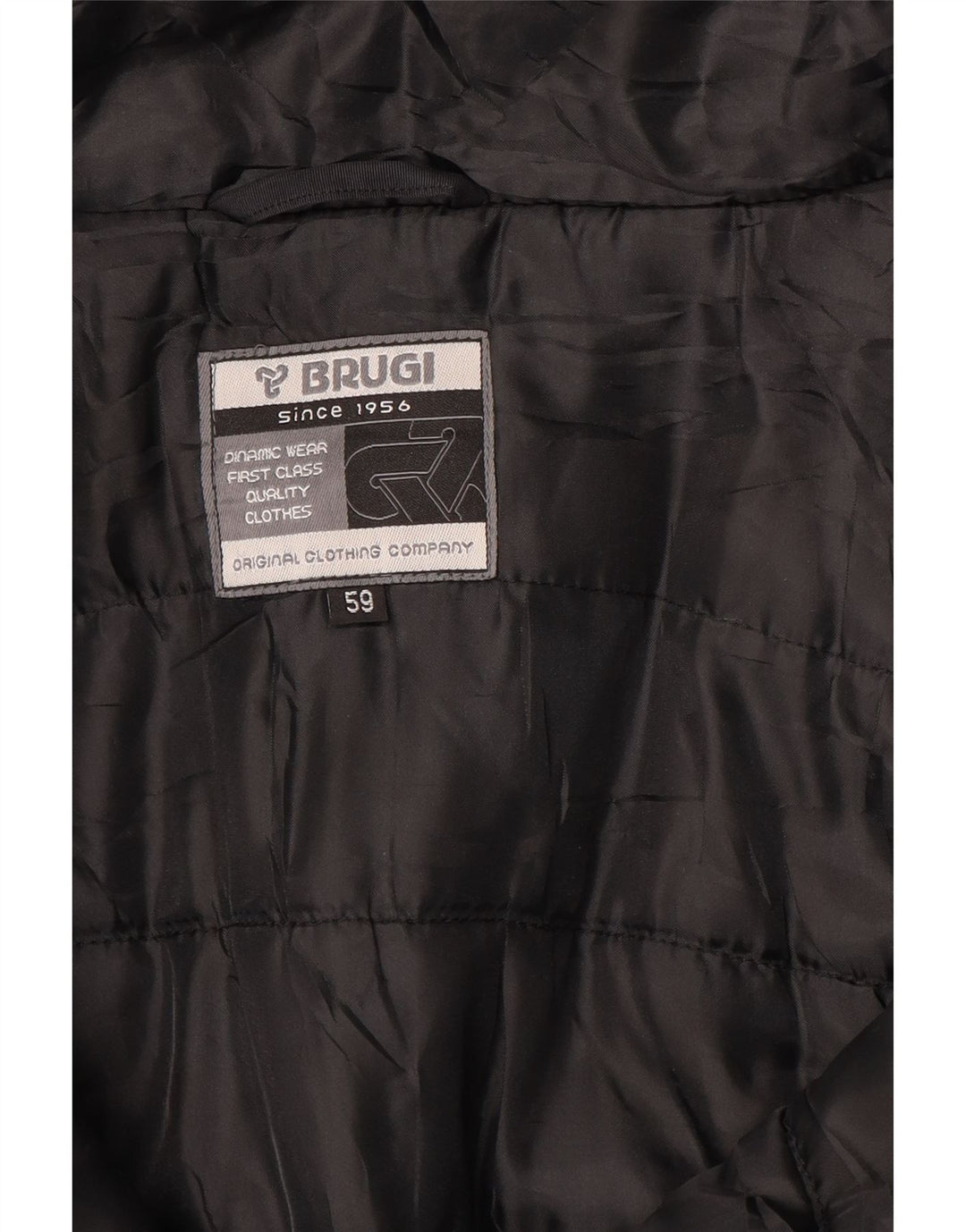 Jachetă de vânt cu glugă pentru bărbați Brugi Mărimea 59 3XL Negru