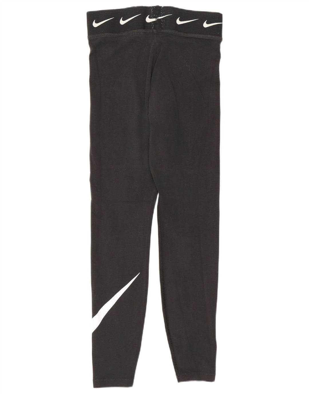 Leggings grafic Nike pentru femei UK 8 Small Black Bumbac