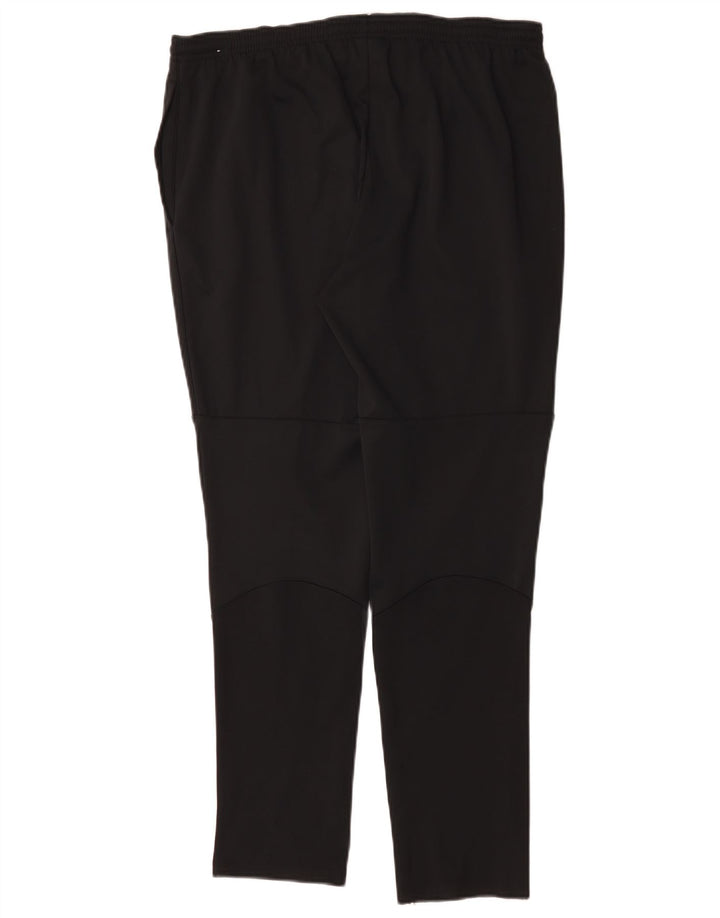 Pantaloni de trening Nike pentru bărbați, poliester mediu negru