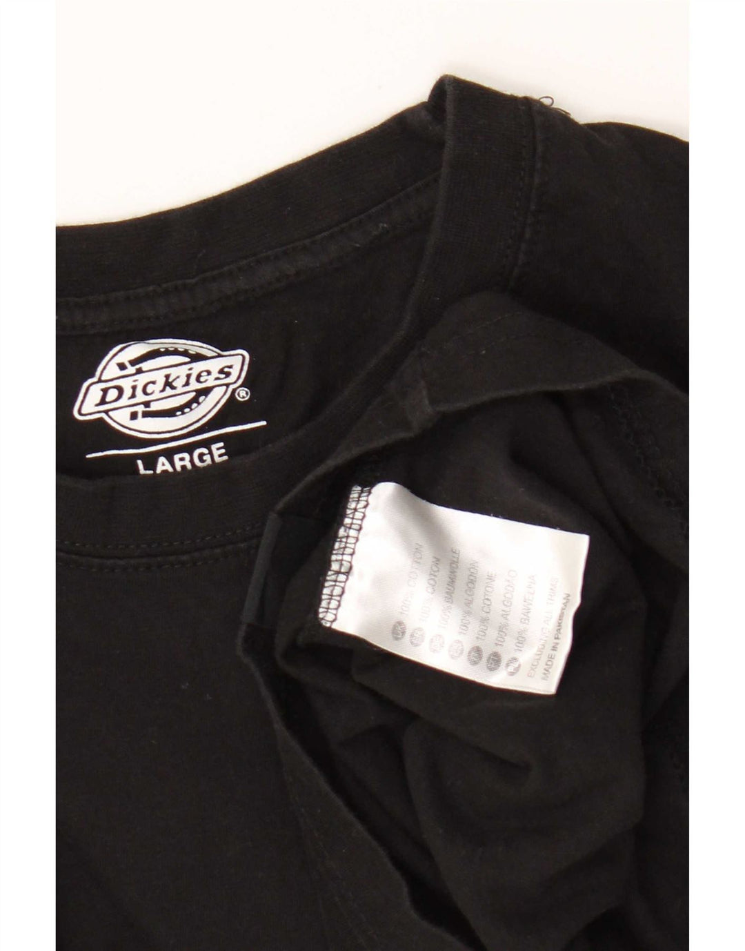 Tricou pentru bărbați Dickies Top mare din bumbac negru