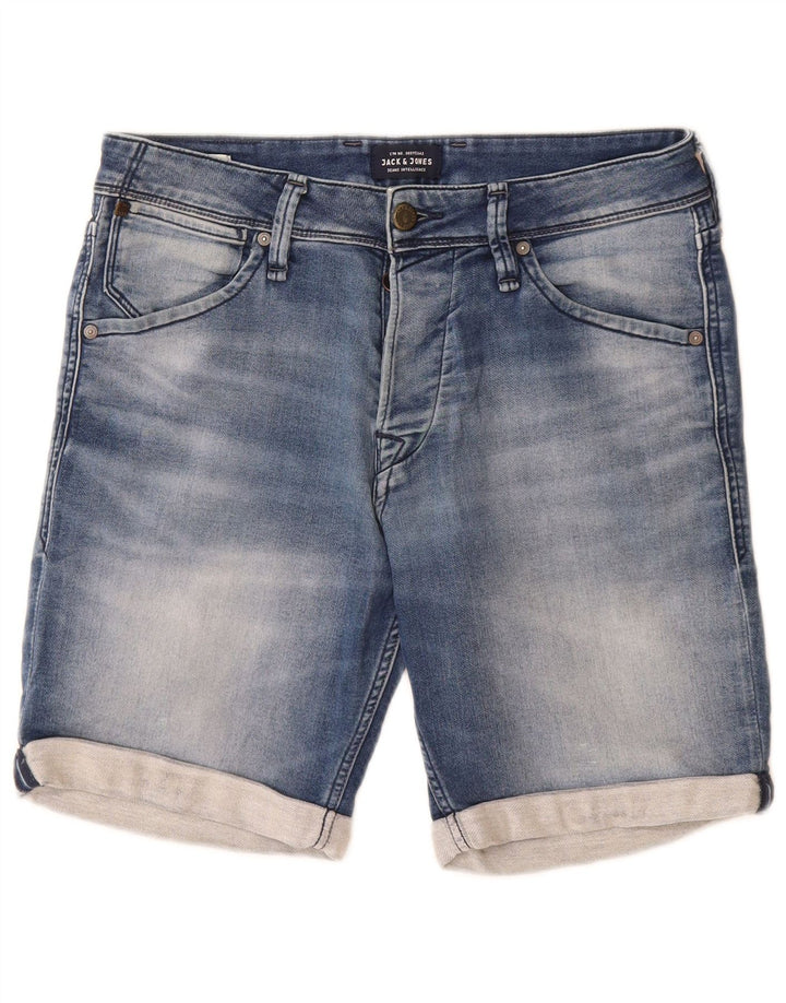 Pantaloni scurți din denim Jack & Jones pentru bărbați, mediu W32, albastru
