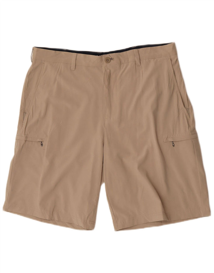 Pantaloni scurți Izod Golf Cargo W38 XL Bej Poliester Sport