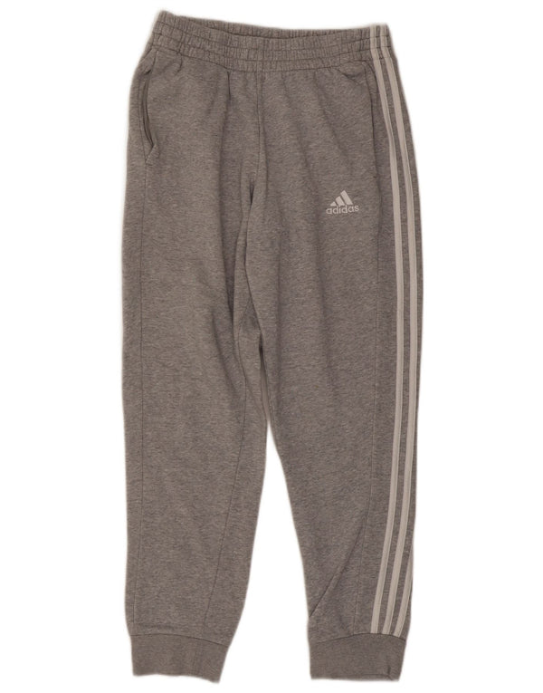 Pantaloni de trening pentru bărbați Adidas Pantaloni de jogging, gri mediu, pete
